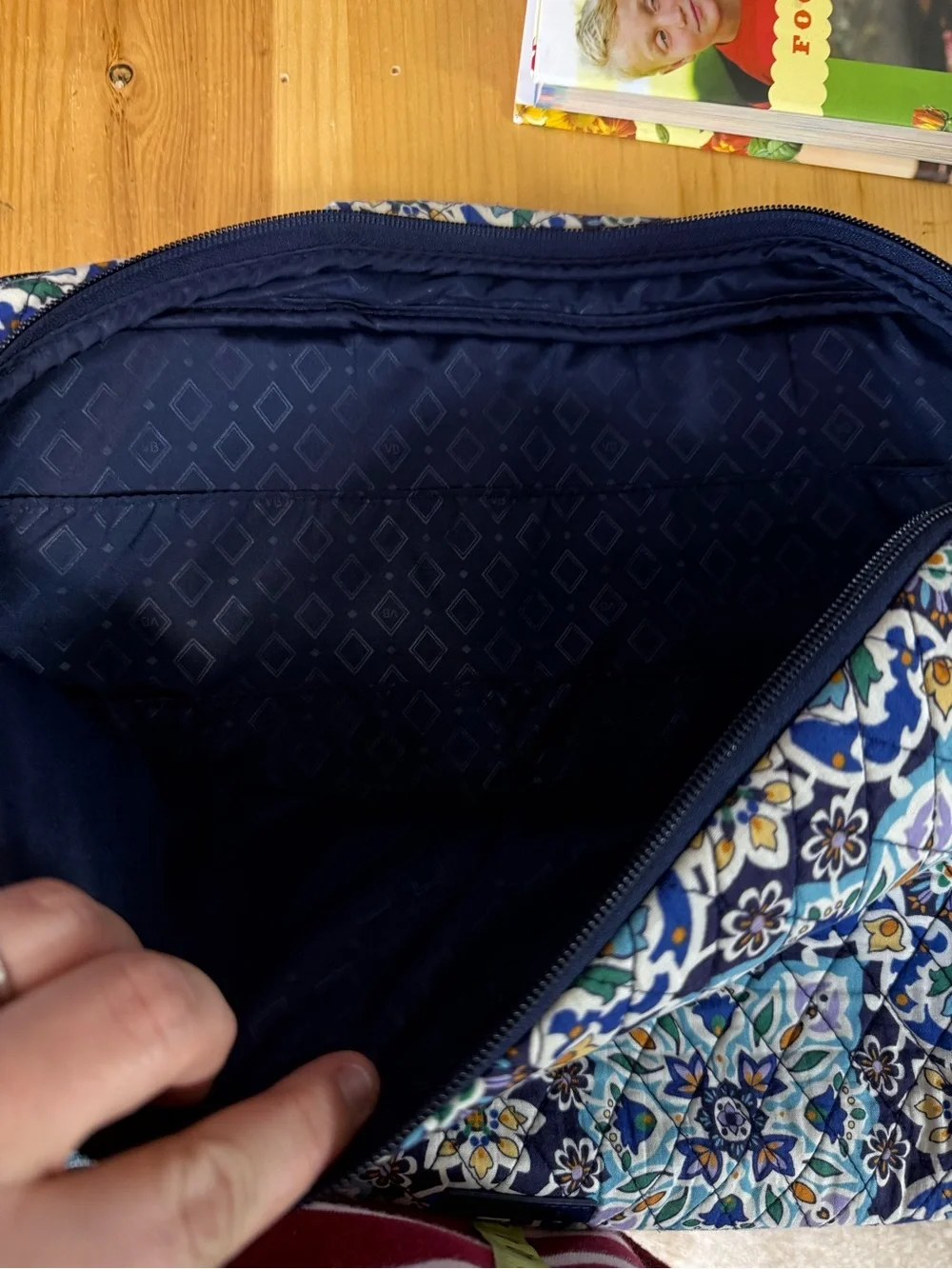 Vera Bradley Lisbon Medallion Retired Computer Bag‎ Backpack with Laptop Case